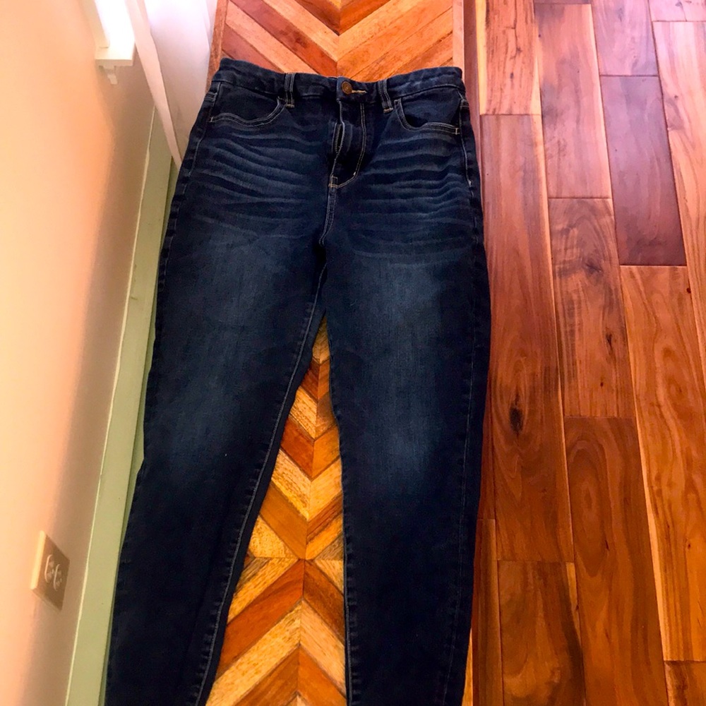 AE 360 stretch curvy highest rise jeggings